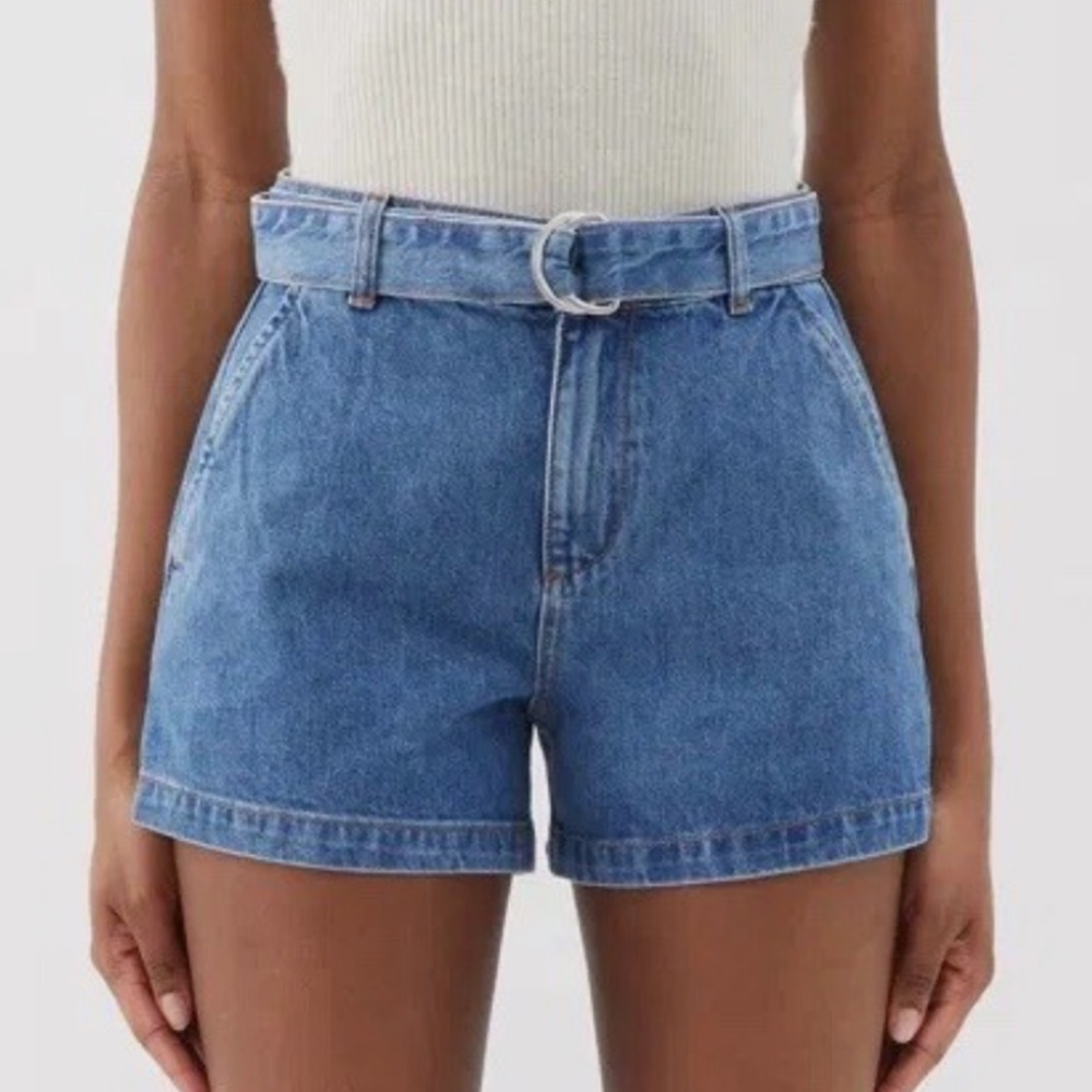 NWOT Frame Denim Le Trouser Meadow Short